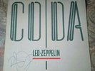 LED ZEPPELIN CODA LP SIGNED. RARE ITEM.