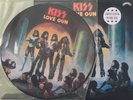 KISS SELF TITLED LP PICTURE DISC  + LOVE GUN LP