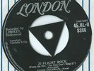 EDDIE COCHRAN - 20 FLIGHT ROCK / DARK LONELY STREET LONDON TRI-CENTRE CLASSIC 45