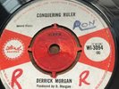 Origjnal Uk Island 7” Derrick Morgan” Conquering Ruler” Wi-3094