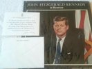John Fitzgerald Kennedy In Memoriam LP Galiko Records EX+ IN Shrink JFK W Letter