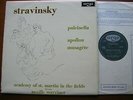 ZRG 575 STRAVINSKY: PULCINELLA / APOLLON MUSAGETE   MARRINER / ASMIF  NM  TAS