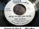 ? JIMMY BEAUMONT promo 'You Got Too Much Going /I Never Loved Her' Northern Soul