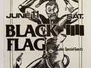 Rare 1983 Black Flag Flyer The Misfits Punk Raymond Pettibon Poster
