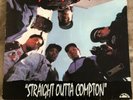 1988 N.W.A. Straight Outta Compton Vinyl LP Album Original UK????????Press BRLP 534