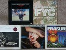5 1980s LP Vinyl Records - Paul Young, Erasure, The Cars, F.G.T.H., F.Y.C.