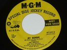 The Beatles w/ Tony Sheridan RARE My Bonnie b/w The Saints 45 RPM PROMO RECORD