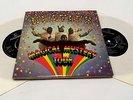 THE BEATLES 'Magical Mystery Tour' Double 7 Inch Vinyl EP Blue Lyric Page - B87