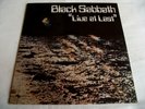 BLACK SABBATH   LIVE AT LAST ** 1980 NEMS LP