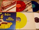 THE BEATLES 4 LPs Colored Vinyl Yellow Submarine White LP 1962-1966 1967-1970