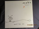 MOBY WAIT FOR ME VINYL RECORD 2 LP's 2009 WHITE VINYL RARE 150 GRAM