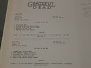 OLD & IN THE WAY - 1989 Reissue RARE Vinyl TEST PRESSING LP Grateful Dead GARCIA