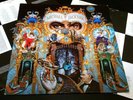 Original Michael Jackson Dangerous 2 X LP 1991 Europe Sony Music Stamp