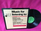 synth-pop VINYL record B.E.F music for listening to 1981 electronic EXPERIMENTAL