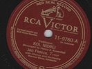 Jan Peerce on 78 rpm RCA Victor 11-9760: Kol Nidrei/A Plea to God