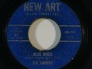 Northern Soul 45 AMBERS Blue Birds/Baby I Need You on New Art