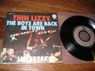 THIN LIZZY 'The Boys are Back in Town, Jailbreak 1975 German import ps 7