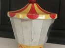 Vintage 1950's Red Raven Movie Records Magic Mirror Carousel Toy Record Topper