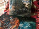 BLUE OYSTER CULT VINYL on your feet LP x2 BAND AUTOGRAPH w Reaper 45 LIVE 1975