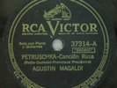 AGUSTIN MAGALDI - 78 RPM - PETRUSCHKA (CANCION RUSA) / CIEN AÑOS - RCA 37314