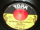 PRISCILLA PARIS By the Time I Get to Phoenix 45 RECORD YORK RECORDS POP PSYCH