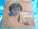 OG Bergenfield RVG Female Jazz Vocal LP : Etta Jones   Don't Go To Strangers