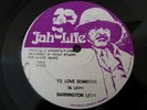 Barrington Levy ?– One Foot Jo-Jo / To Love Someone 12
