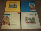 VINYL RECORD VOX BOX SVBX 5118 / 5119 / 5120 / 5121  MOZART Gunter Kehr Vol 1-4