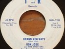 Don Jobe & The Ghosters -Brand New Ways- Michigan Garage Mod 45 on T and R -Hear