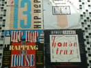 Street Sounds Hip Hop Electro 13 & Street Sounds House Trax 4 x Vinyl LP Records