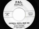 Exotica Popcorn Jazz Vocal 45 DIANE RICHARDS Sentimental Oriental Dream Man Pal