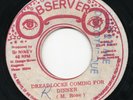 1976 ROOTS REGGAE - DREADLOCKS COMING FOR DINNER - MICHAEL ROSE - OBSERVER 7