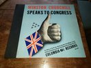 78 Set: WINSTON CHURCHILL-Speaks to Congress Dec. 26, 1941-Columbia C-85-E- to E