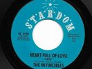 Sweet Soul 45 INVINCIBLES Heart Full Of Love (1970)/I Can't Win Stardom HEAR