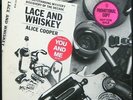 ALICE COOPER 'Lace & Whiskey' NM Never played 1977 1st press Promo LP