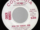 Garage/Psych 45 - Chuck Rondell On Columbia 43187 (PRE Three Dog Night)
