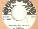 THE KNIGHT BROTHERS Temptation Bout To Get Me CHECKER PROMO NORTHERN SOUL USA 45