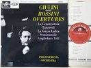 GIULINI conducts ROSSINI OVERTURES · Columbia - SAX 2560 LP UK