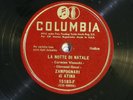 78 RPM -- Zampognari di Atina / Ciaramella, Columbia 15183, E+ Italian Bagpipe
