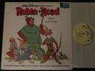 ROBIN HOOD Story and Song LP Walt Disney 1973 Robin Miller Disneyland Vinyl EX