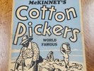 RARE  MCKINNEY'S COTTON PICKERS POSTER, Victor Records.