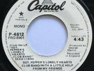 THE BEATLES / SGT PEPPER-WITH A LITTLE HELP FROM MY FRIENDS / CAPITOL PROMO 1978