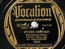 Teddy Hill and his Orchestra VOCALION 3294 E+ PRE WAR JAZZ 78