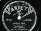 Noble Sissle and his Orchestra with Sidney Bechet VARIETY 552 E PRE WAR JAZZ 78