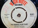 DELROY WILSON PUT YOURSELF IN MY PLACE / IT HURTS OG UK HIGH NOTE 7