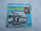 Vinyle Johnny Hallyday , 45 TOURS , Les Chevaliers Du Ciel + JAQUETTE B 370 450F