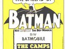 THE CAMPS--PICTURE SLEEVE + 45--(BALLAD OF BATMAN)---PS---PIC---SLV