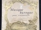 E. MAGNAN cello - J. BONNEAU Musique Piano Baroque Cello LP VEGA 10