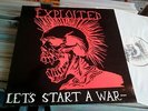 The Exploited Lets Start A War Said Maggie One Day LP 1983 UK Original