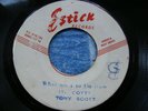 REGGAE 45 TONY SCOTT - WHAT AM I TO DO NOW / YOU STILL GOT THAT SMILE on ESTICK